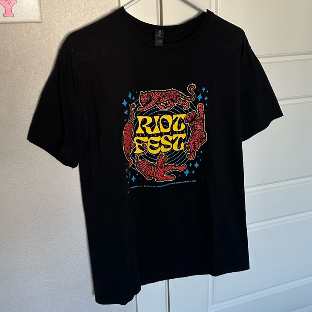 Riot Fest Graphic Tee - Black